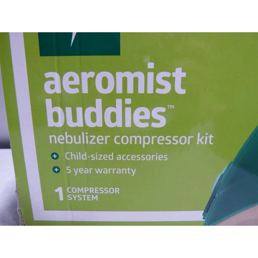 Turtle Pediatric Compressors Aero Mist Buddies HCSTURTLE Open Box. Tested.
